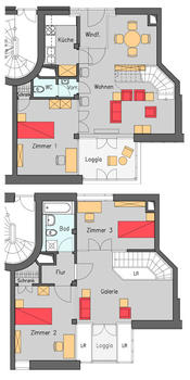 4-5 Rooms: Floor plan